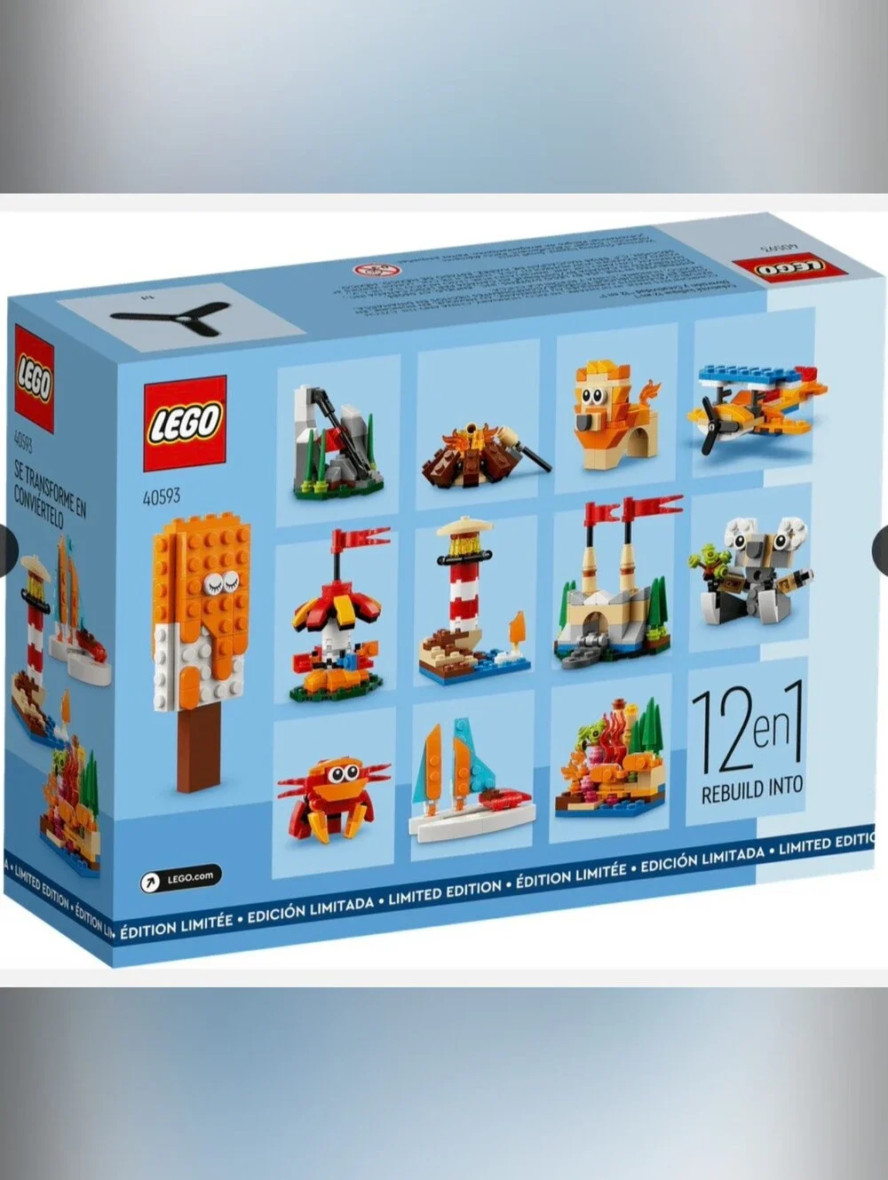 LEGO (40593) Fun Creativity 12-in-1 + Spring Fun VIP Add-On Pack (40606)